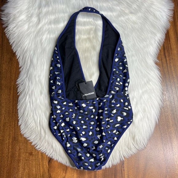 Zadig & Voltaire Size 38 / US 6 Maillot Leopard One Piece Swimsuit - Picture 7 of 11